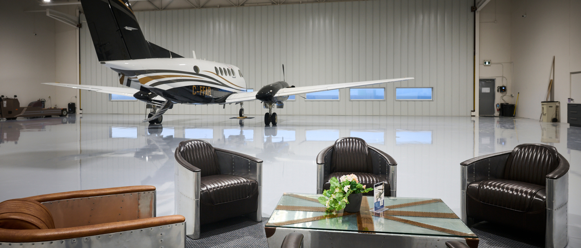 People Getting off a Jet